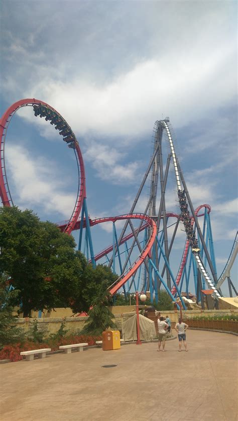 Dragon Khan And Shambhala Rrollercoasters