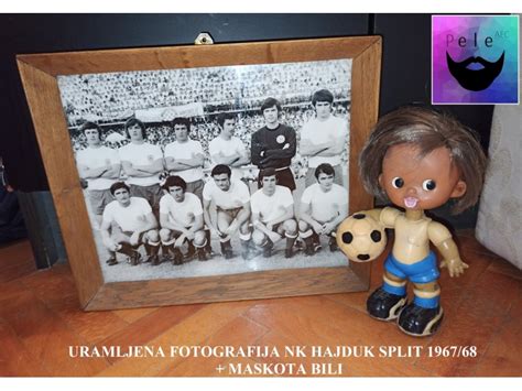 Fotografija Uramljena Nk Hajduk Split Maskota Kupindo