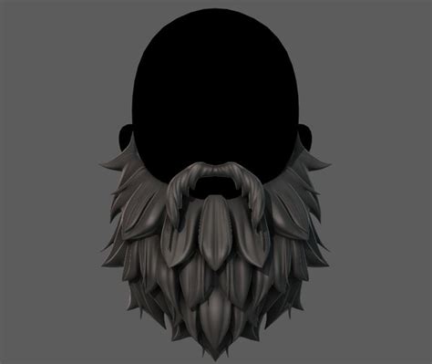 3d Beard Models Turbosquid