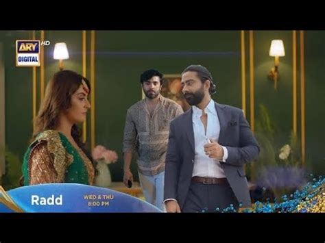 Radd Episode Promo Radd Episode Teaser Sheheryar Munawar