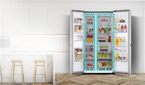 LG Объем 647 л | Холодильник LG Side-by-Side | DoorCooling+™ | Smart ...