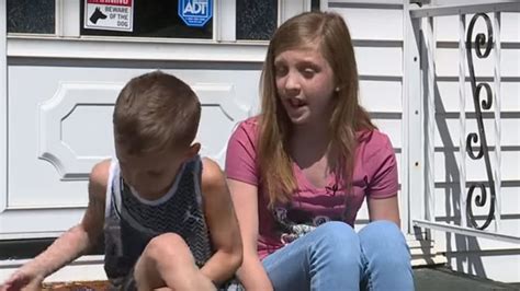 11 Year Old Girl Saved Her 6 Year Old Brother From Being Abducted Small Joys