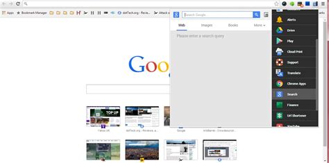 How to add Google menu to Chrome [Guide] | dotTech