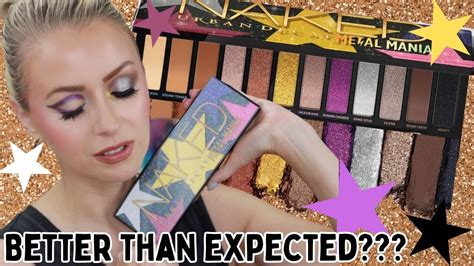 IS IT GOOD URBAN DECAY NAKED METAL MANIA PALETTE REVIEW 3 LOOK