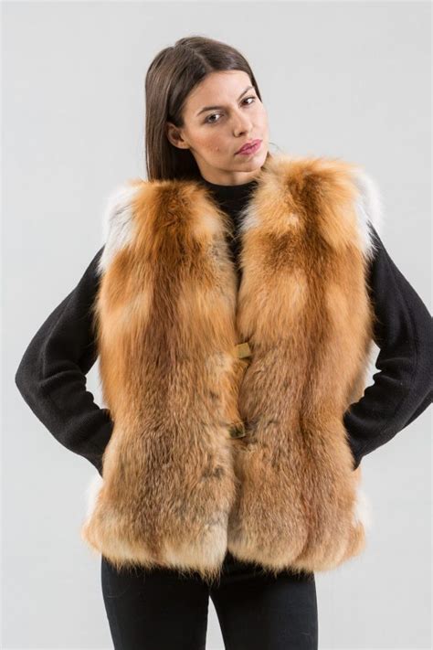 Fox Fur Coat Fox Fur Jacket And Vests Haute Acorn