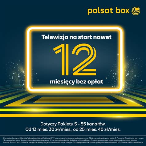 Superatrakcyjna Promocja Od Polsat Box Nawet Miesi Cy Tv Bez Op At