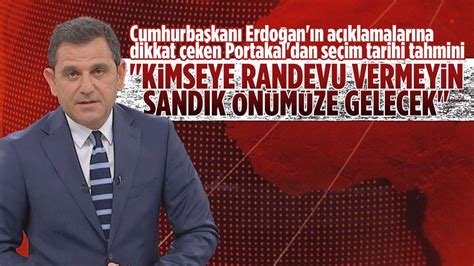 Fatih Portakal Dan Se Im Tarihi Tahmini Ankara Masas