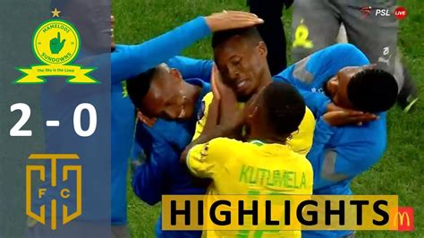 Mamelodi Sundowns Vs Cape Town City Dstv Premiership 2022