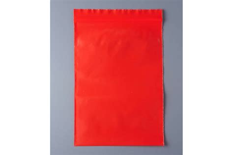 Пакет PACK INNOVATION с замком Зип лок 15x20 см 100 мкм красный ...
