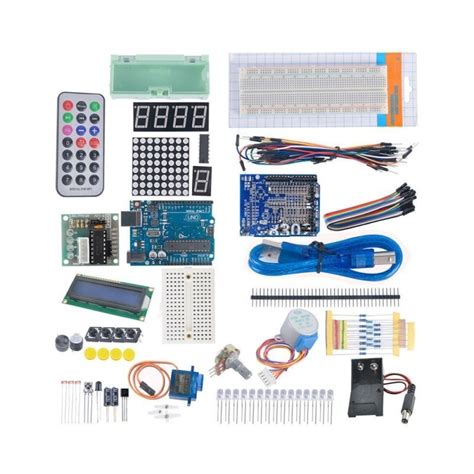 Kit Iniciação Arduino Uno R3 Compatível