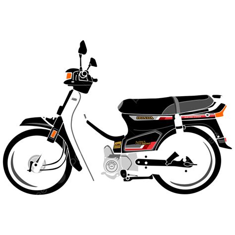 Honda Astrea Prima Vector Honda Astrea Astrea Motorcycle Honda Png And Vector With