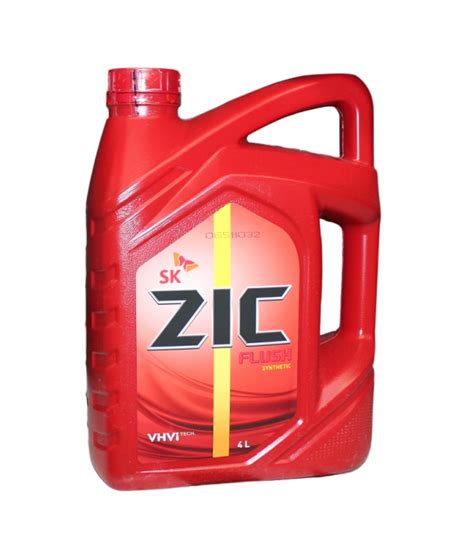 Масло промывочное ZIC FLUSHING OIL 4л