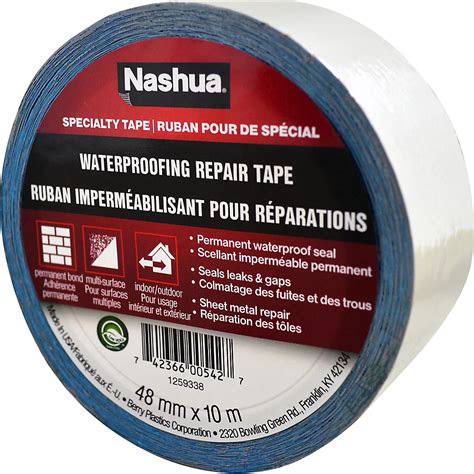 Nashua Tape 189 In X 109 Yd Waterproofing Repair Tape The Home