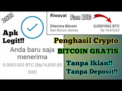 Aplikasi Penghasil Bitcoin Gratis Terbukti Membayar Youtube