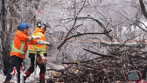 Most Quebecers to get power back by day's end after ice storm causes ...