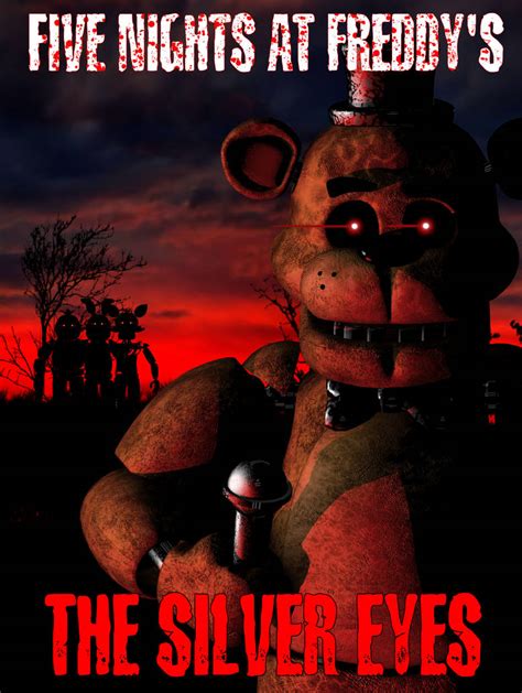 [C4D] FNaF Silver Eyes Book Cover by Zipolegit on DeviantArt