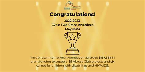 2022 2023 Cycle Two Grant Awards 1200 600 Px Altrusa