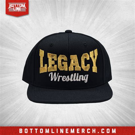 Legacy Wrestling "Logo Gold" Snapback