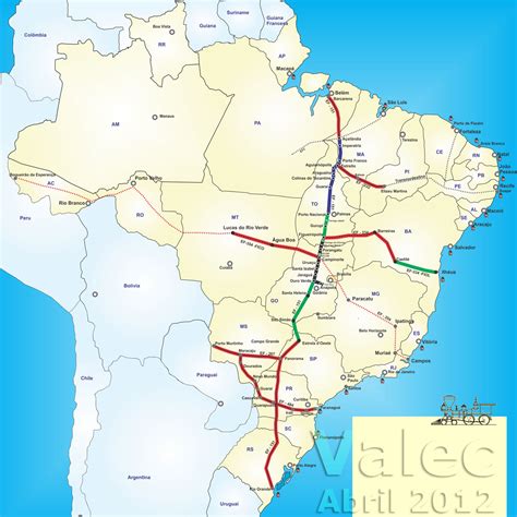 Ferrovia Norte Sul A Espinha Dorsal Do Novo Sistema Ferrovi Rio Do Brasil