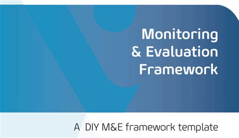 Monitoring And Evaluation Framework Template Business Management