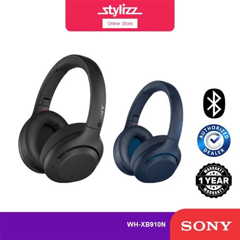 Sony Wh Xb910n Wh Xb900n Wireless Noise Cancelling Headphones Shopee