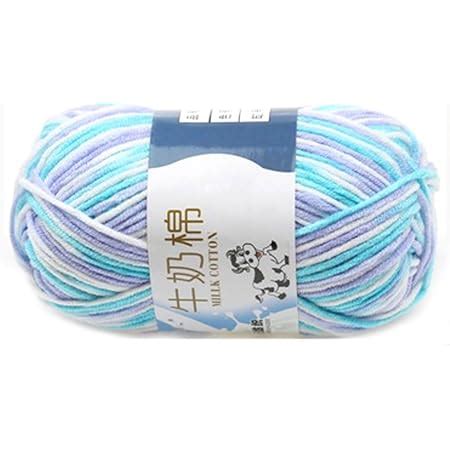 Smooth Soft Milk Cotton Natural Hand Knitting Wool Yarn Ball Baby Wool