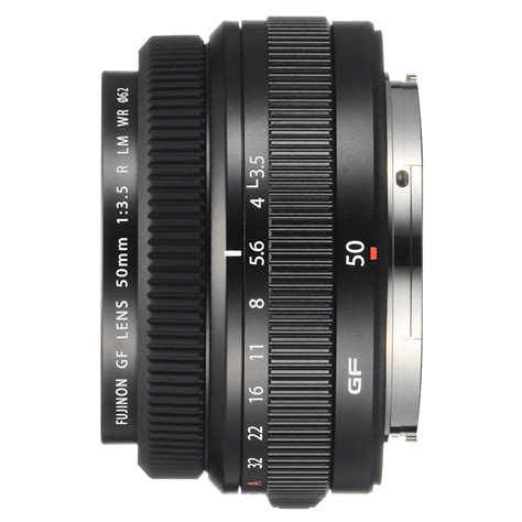 Hireacamera - Fujifilm FUJINON GF 50mm F3.5 R LM WR lens hire - rental