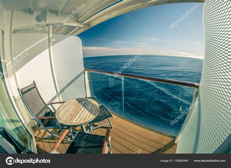 Cruise ship deck or balcony on trip to alaska Stock Photo by ©digidream 183666446