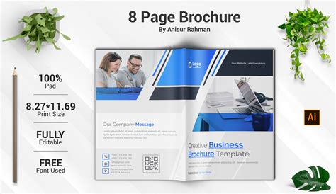 8 Page Brochure Template