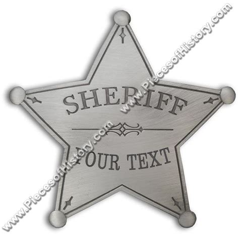 Western Badges Custom Badges Custom Sheriff Badges