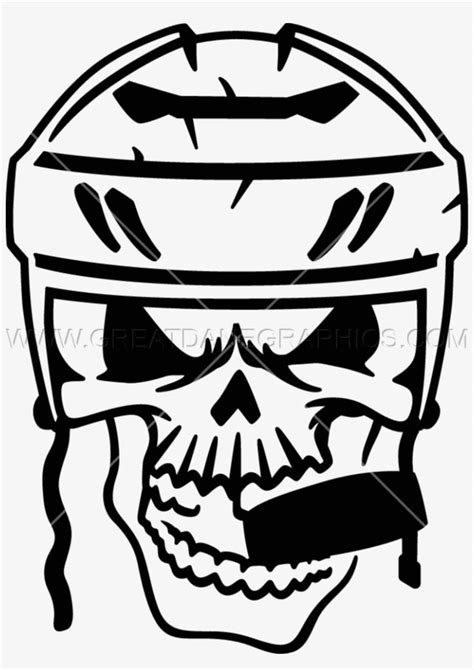 Graphic Library Hockey Free On Dumielauxepices Net Skull In Hockey