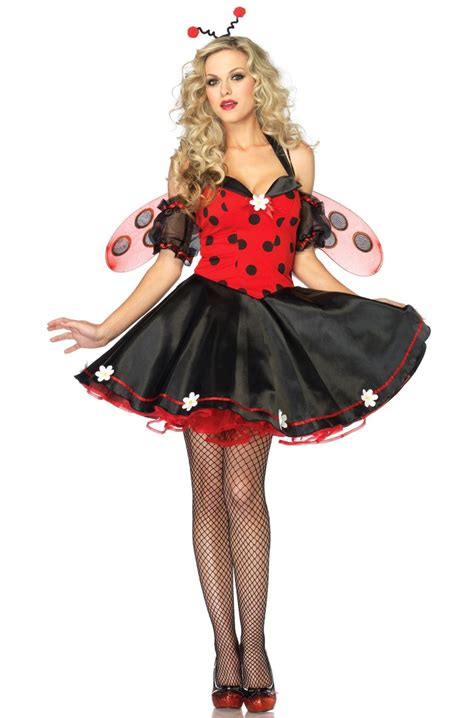 Costume Donna Da Coccinella Con Gonna