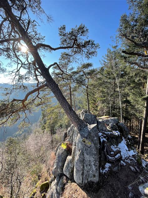 Blick vom höchsten Felsen zum westlichen Nachbar Fotos hikr org