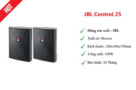 Loa treo tường cao cấp JBL Control 25 Chất lượng cao