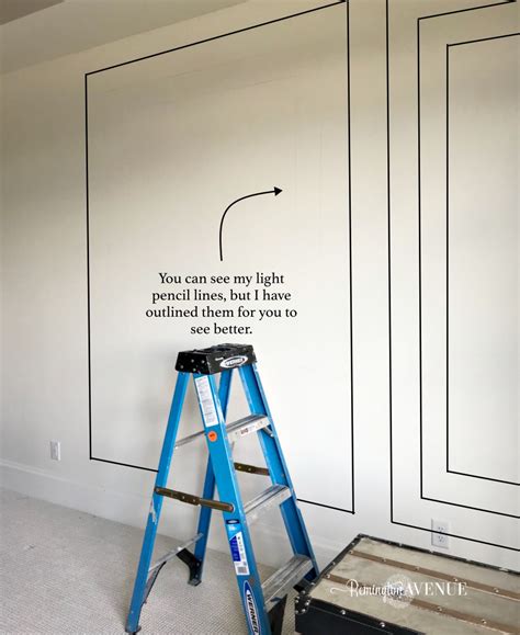 How to install modern wall molding - Remington Avenue