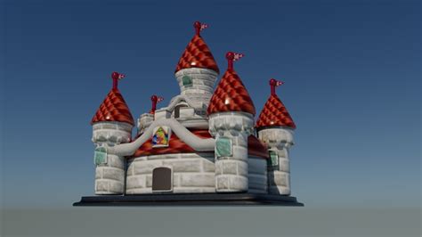 Super Mario 64 Castle 3D model | CGTrader