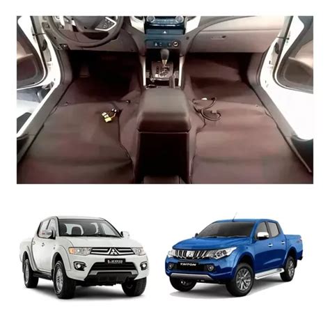 Tapete Automotivo Premium Assoalho L200 Triton Todas Parcelamento Sem