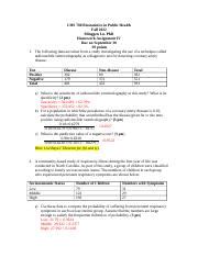 Hw Skaur Docx Chs Biostatistics In Public Health Fall