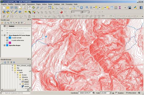 Stile Per Curve Di Livello In Qgis