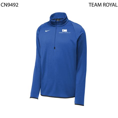 Nike Therma Fit 14 Zip Fleece Dm Team Store