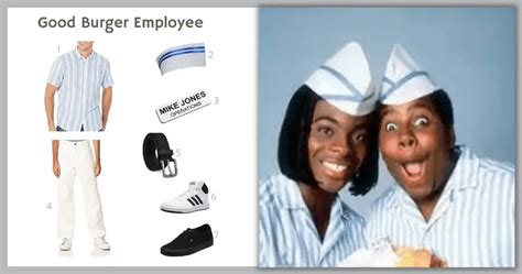 Good Burger Employee Costume For Cosplay & Halloween 2024