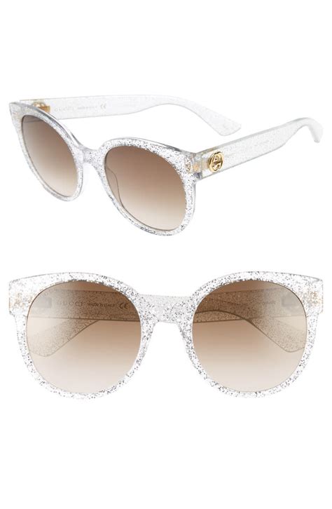 Gucci 54mm Glitter Sunglasses Nordstrom