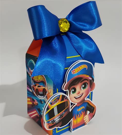 Kit Festa Caixas Em D Lembrancinha Hot Wheels Elo