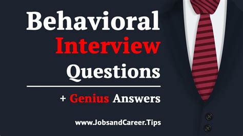 15 Most Common Behavioral Job Interview Questions And Answers YouTube