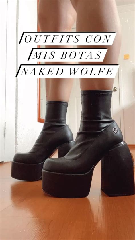 Outfits Con Botas Naked Wolf Botas De Moda Ropa Para Curvas Ropa