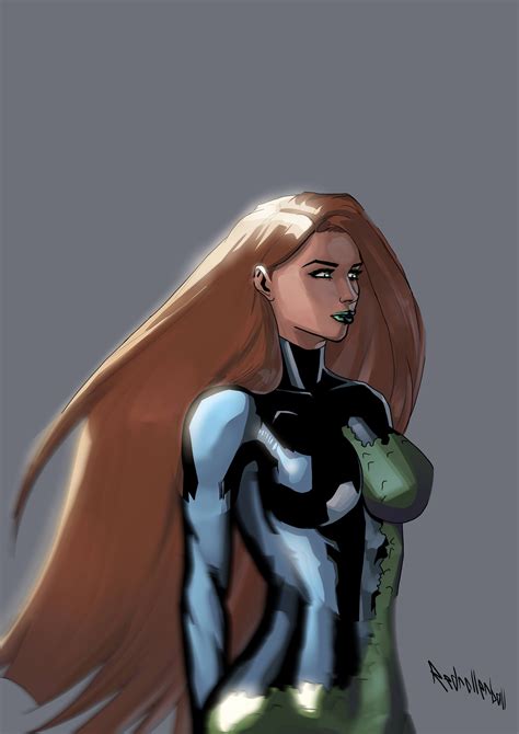 Poison Ivy By Bluerollerball On Deviantart