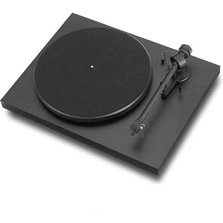 Pro Ject Elemental Giradischi Argento Nero Amazon It