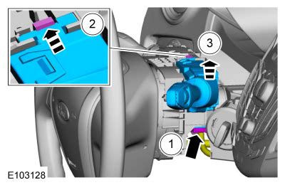 Ford Fiesta Steering Column Multifunction Switch RH Removal And