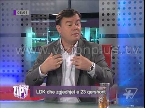 Nikoll Lesi Zip Maj Pj Vizion Plus Talk Show Youtube