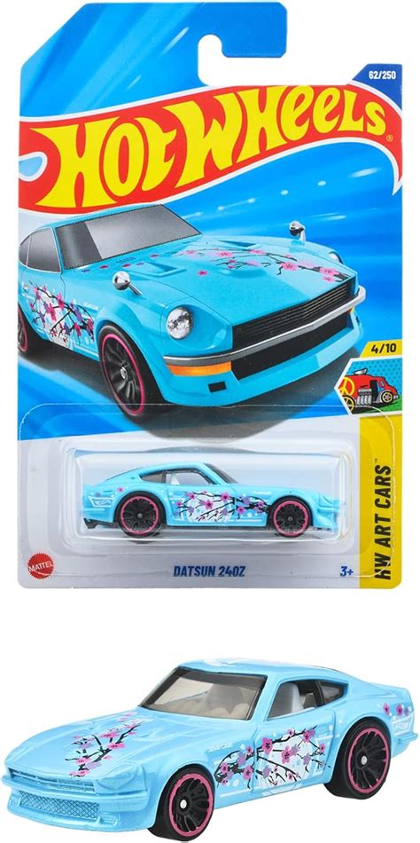 Amazon ホットウィール Hot Wheels ベーシックカー ダットサン 240Z 乗り物おもちゃ ミニカー 3歳から ブルー
